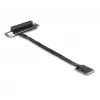 DeLOCK M.2 Key A+E do PCIe x8 NVMe Adapter kątowy z kablem 20 cm