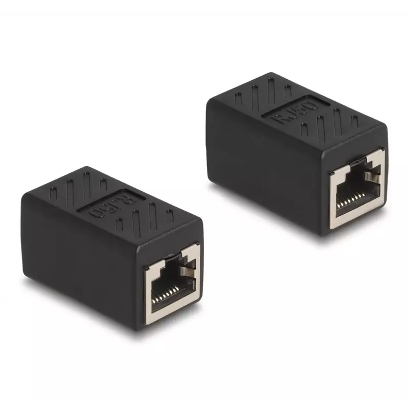 Adapter złączy DeLOCK 87991 RJ-50 Czarny