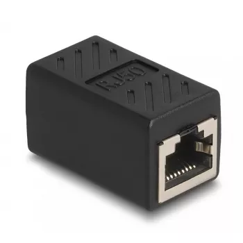 Adapter złączy DeLOCK 87991 RJ-50 Czarny