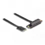 Adapter DeLOCK M.2 Key A+E do PCIe x4 NVMe – kątowy z 20 cm kablem