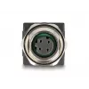 DeLOCK Adapter M12 D-kodowany 4-stykowy żeński do gniazda RJ45 prosty