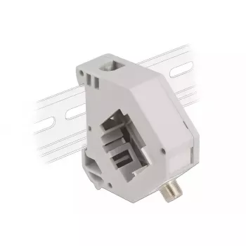 Moduł Keystone DELOCK 87160 — złącze F na złącze F, szary, 60,1×59,4×21,6 mm