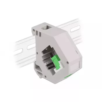 Moduł Keystone DELOCK 87165 — adapter SC na SC, zielony/szary/biały, 60,1×59,4×21,6 mm