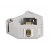 Moduł Keystone DELOCK 87167 — adapter SC na SC, szary, 60,1×59,4×21,6 mm