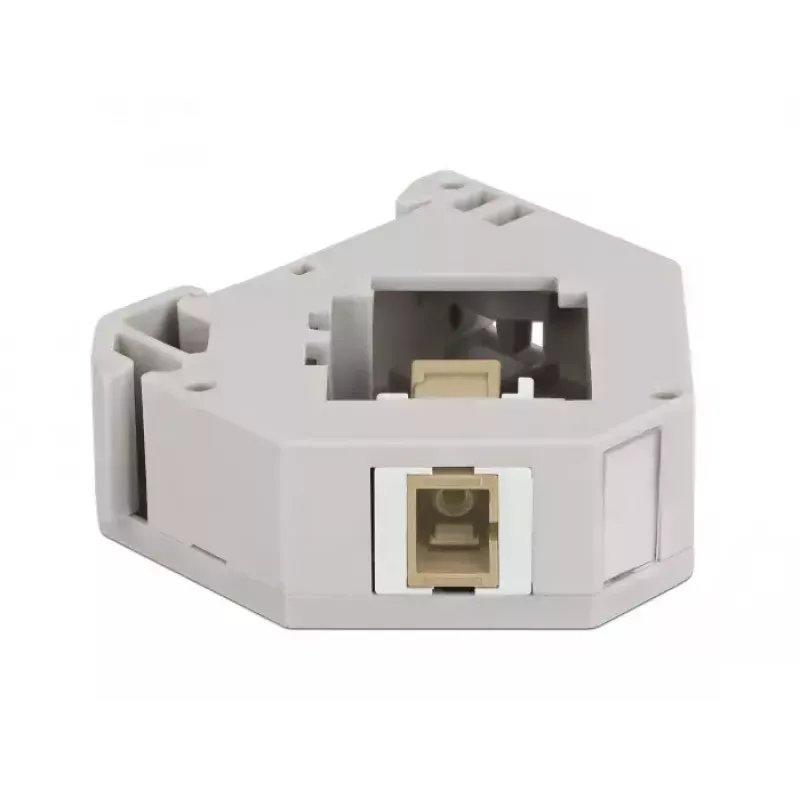 Moduł Keystone DELOCK 87167 — adapter SC na SC, szary, 60,1×59,4×21,6 mm