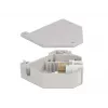 Moduł Keystone DELOCK 87167 — adapter SC na SC, szary, 60,1×59,4×21,6 mm