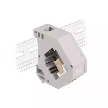 Moduł Keystone DELOCK 87167 — adapter SC na SC, szary, 60,1×59,4×21,6 mm
