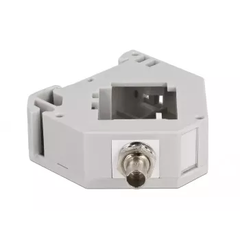DeLOCK Adapter na szynę DIN ST Simplex żeński do ST Simplex żeński Szary