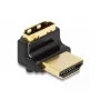 DeLOCK Adapter HDMI męski na żeński 90° w górę kątowy 8K 60 Hz metalowy