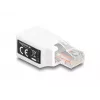 DeLOCK 88002 Zmieniacz płci kabla RJ50 biały