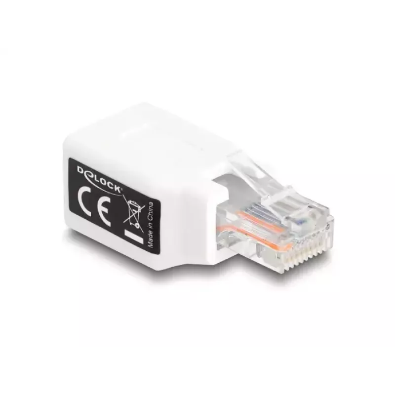 DeLOCK 88002 Zmieniacz płci kabla RJ50 biały