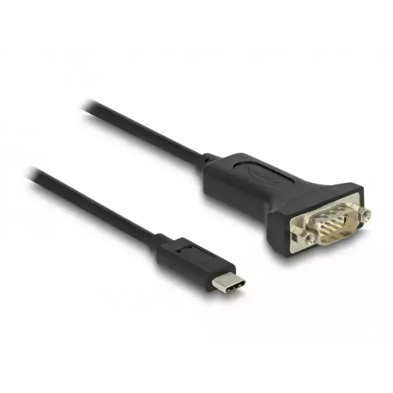 DeLOCK Adapter USB Type-C na RS-232 D-Sub 9-pin męski 2 m