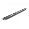 DeLOCK Panel 19-calowy do adapterów, 16 portów, czarny, montaż w szafie rack 1U