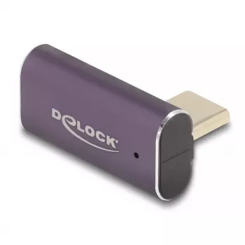 Adapter USB DeLOCK 60288 40 Gb/s USB Type-C PD 3.1 240 W kątowy