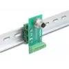 DeLOCK Adapter modułu transferowego M12 żeński 8-pinowy z kodowaniem A na blok zacisków 9-pinowy
