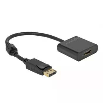 Adapter DisplayPort 1.2 męski do HDMI żeński 4K Aktywny DeLOCK 63585