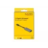 DeLOCK 66248 adapter zmiany płci kabla RJ-45 USB C Szary 0,09 m
