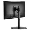 Uchwyt / stojak monitora Techly ICA-LCD 401, 81,3 cm (32 cale), biurkowy, czarny