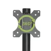 Uchwyt / stojak monitora Techly ICA-LCD 401, 81,3 cm (32 cale), biurkowy, czarny
