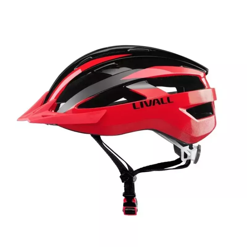 Kask półotwarty Livall MT1 Neo Czarny Twarda skorupa Połysk