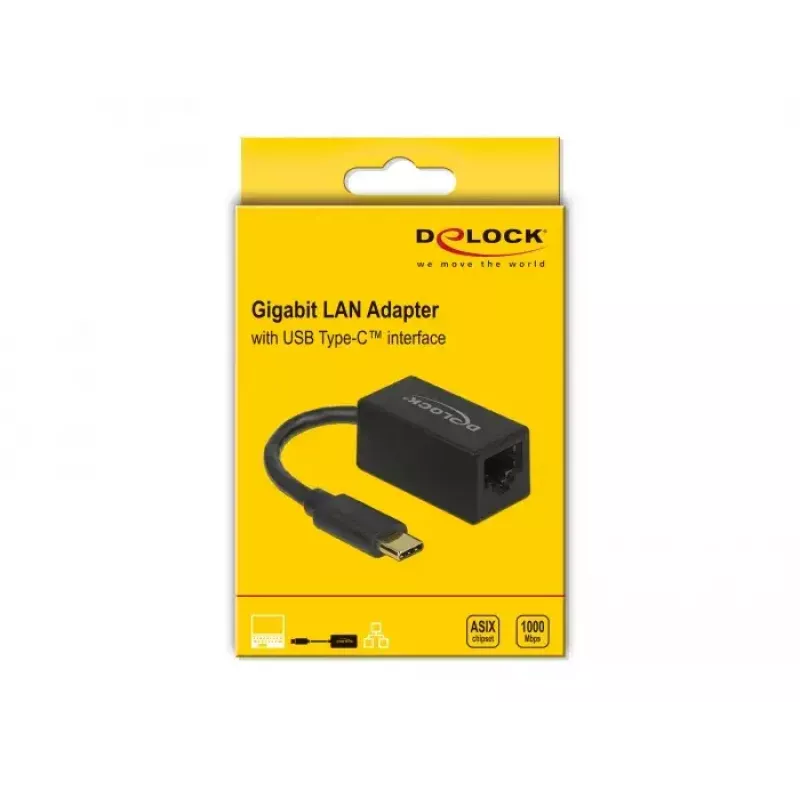 Adapter SuperSpeed USB DeLOCK 66043 Gigabit LAN