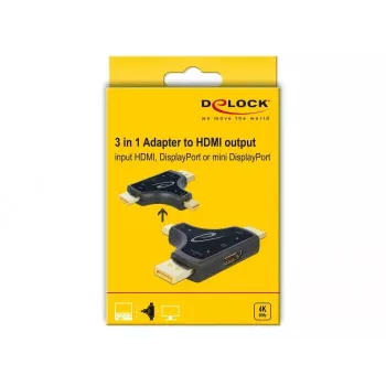 Adapter zmiany płci kabla HDMI-A DeLOCK 64059