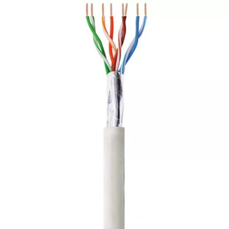 Kabel sieciowy Techly ITP-C5F-305-RIS szary 305 m Kat. 5e F/UTP (FTP)