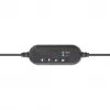 Manhattan Mono Over-Ear Headset (USB), Microphone Boom (padded), Retail Box Packaging, Adjustable Headband, In-Line Volume Control, Ear Cushion, USB-A for both sound and mic use, kabel 1.5m, Three Year Warranty