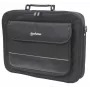 Torba na laptopa Manhattan Empire 17,3 cala, konstrukcja clamshell, kieszeń na akcesoria, pasek na ramię (odpinany), futerał na notebook, czarny, trzyletnia gwarancja