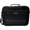 Torba na laptopa Manhattan Empire 17,3 cala, konstrukcja clamshell, kieszeń na akcesoria, pasek na ramię (odpinany), futerał na notebook, czarny, trzyletnia gwarancja