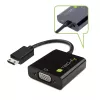 Techly Konwerter HDMI Mini C na VGA IDATA HDMI-VGA4, VGA (D-Sub), HDMI Typ C (Mini), Męski, Żeński, 1920 x 1080 pikseli, 1080p, 720p, 480p