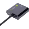 Techly Konwerter HDMI Mini C na VGA IDATA HDMI-VGA4, VGA (D-Sub), HDMI Typ C (Mini), Męski, Żeński, 1920 x 1080 pikseli, 1080p, 720p, 480p