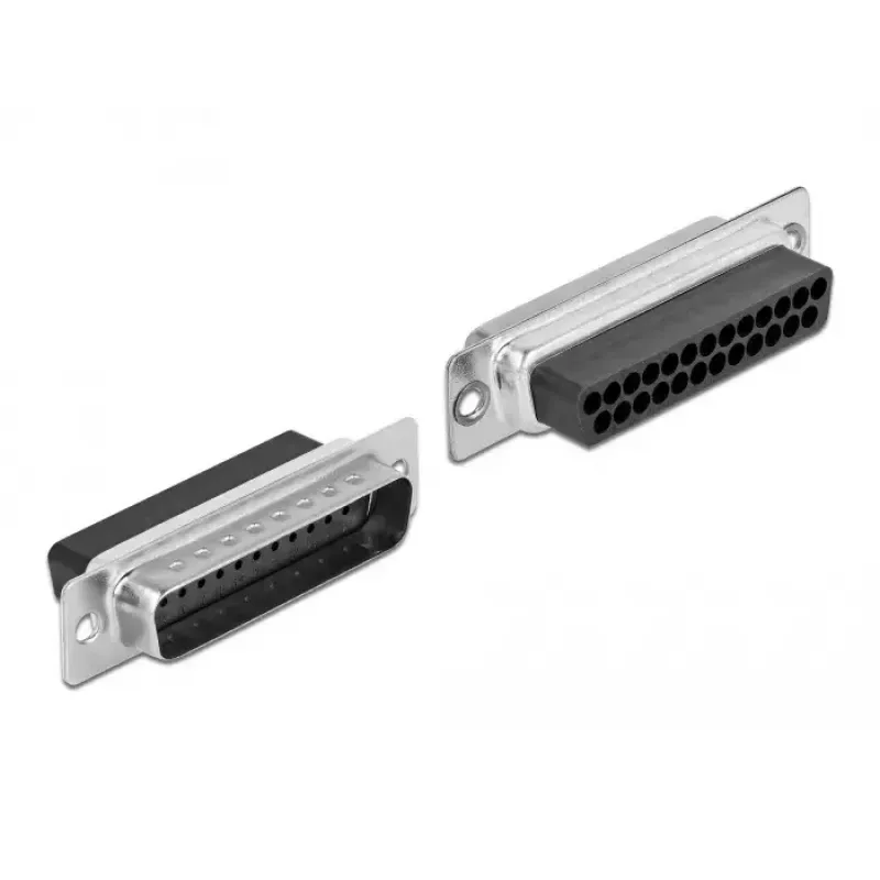 Zestaw montażowy D-Sub 25 pin męski na RJ45 żeński DeLOCK 66648
