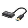 adapter kablowy Manhattan USB-A na SATA 2.5 cala, 42 cm, męski na męski, 5 Gb/s (USB 3.2 Gen1 czyli USB 3.0), obsługa 48-bitowego LBA, SuperSpeed USB, trzyletnia gwarancja
