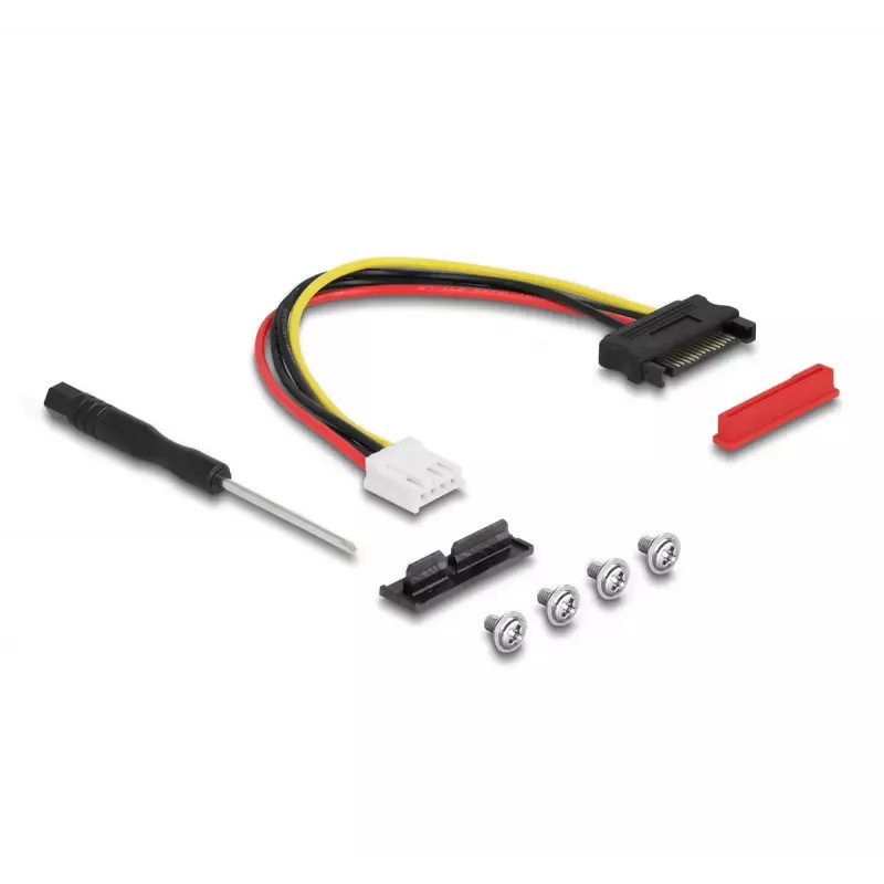 DeLOCK M.2 Key A+E na PCIe x1 NVMe Adapter kątowy kabel 20 cm