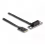 DeLOCK M.2 Key A+E na PCIe x1 NVMe Adapter kątowy kabel 20 cm