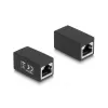 DeLOCK Adapter RJ45 gniazdo na gniazdo RJ45 Kat.6 czarny