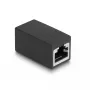 DeLOCK Adapter RJ45 gniazdo na gniazdo RJ45 Kat.6 czarny