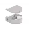 Keystone module DELOCK 87163 — USB A na USB A, szary/biały, 60,1×59,4×21,6 mm