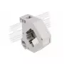 Keystone module DELOCK 87163 — USB A na USB A, szary/biały, 60,1×59,4×21,6 mm