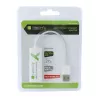 Techly USB 2.0 do Fast Ethernet 10/100 Mbps, konwerter, przewodowy, USB, Ethernet, 100 Mbit/s, biały