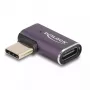 Adapter USB DeLOCK 60287 40 Gb/s USB typu C PD 3.1 240 W kątowy