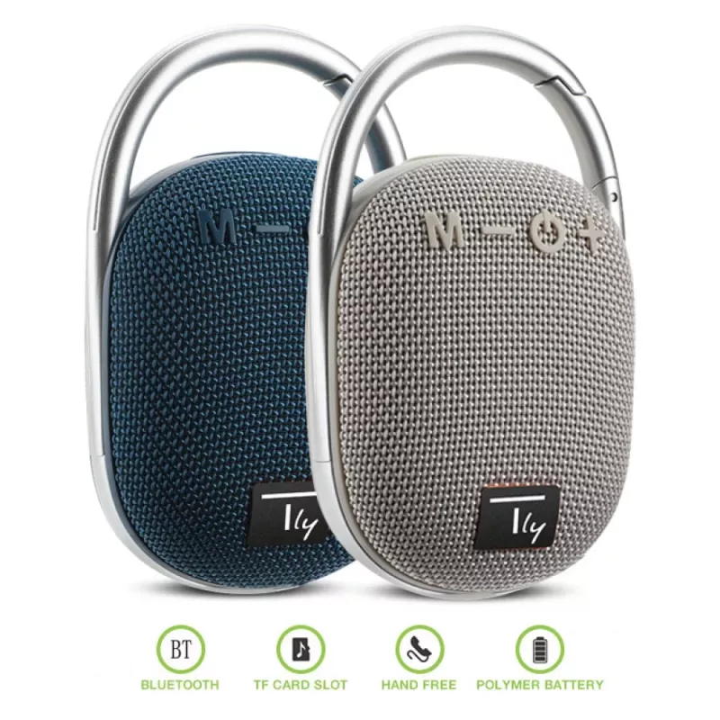 Techly ICASBL321GR przenośny głośnik imprezowy Mono przenośny głośnik Szary 5 W