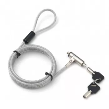 Techly Wedge-Lock system zabezpieczający linka do notebooka 1,8 m