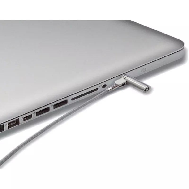 Techly Wedge-Lock system zabezpieczający linka do notebooka 1,8 m