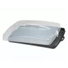 Hama 00111497 food service tray Rectangle Czarny, Transparent