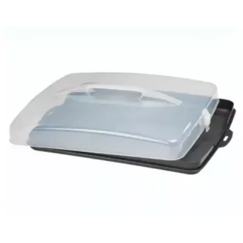 Hama 00111497 food service tray Rectangle Czarny, Transparent