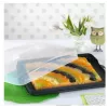 Hama 00111497 food service tray Rectangle Czarny, Transparent