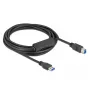 Kabel USB DeLOCK 85379 USB 3.2 Gen 1 5 m USB A USB B Czarny