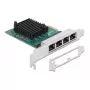 Karta sieciowa DeLOCK 89025 Wewnętrzna Ethernet 1000 Mbit/s